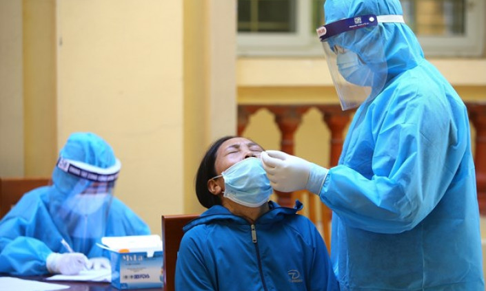 Sáng 25/8, Hà Nội thêm 4 ca dương tính SARS-CoV-2
