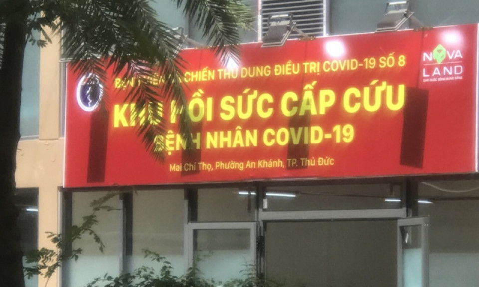 TP. Hồ Chí Minh: Đã có 10.000 bệnh nhân COVID-19 khỏi bệnh tại Bệnh viện Dã chiến thu dung điều trị COVID-19 số 8