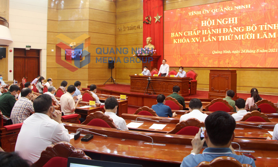 Hội nghị lần thứ 15 Ban Chấp hành Đảng bộ tỉnh khóa XV, tháng 8-2021