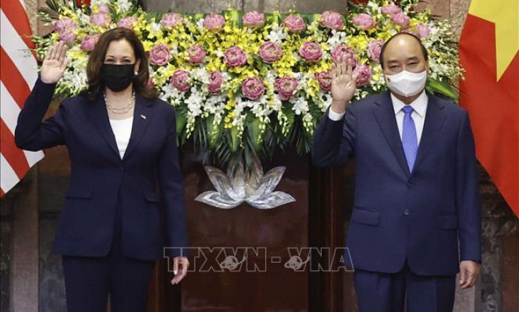 Chủ tịch nước tiếp Phó Tổng thống Hoa Kỳ Kamala Harris