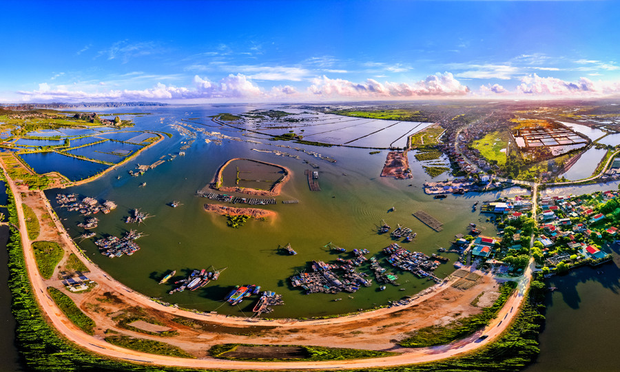 Mênh mang một vùng sông nước Quảng Yên...