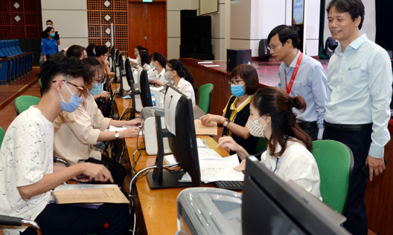 Hơn 79.000 thí sinh tập dượt điều chỉnh nguyện vọng đăng ký xét tuyển