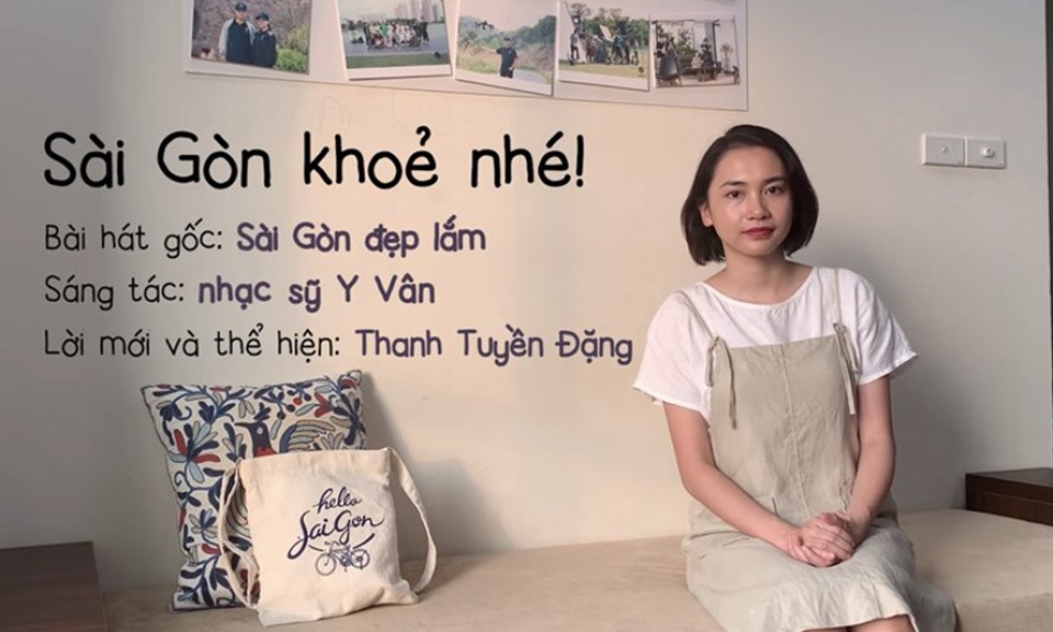 Nhạc chế "Sài Gòn đẹp lắm" của 8x xinh đẹp gây xúc động mạnh