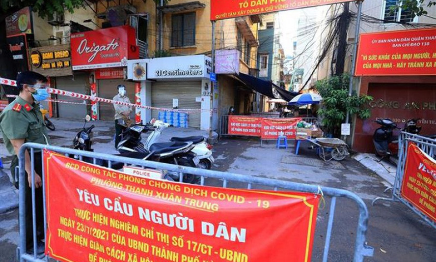 Sáng 27/8, Hà Nội có thêm 6 ca dương tính với SARS-CoV-2