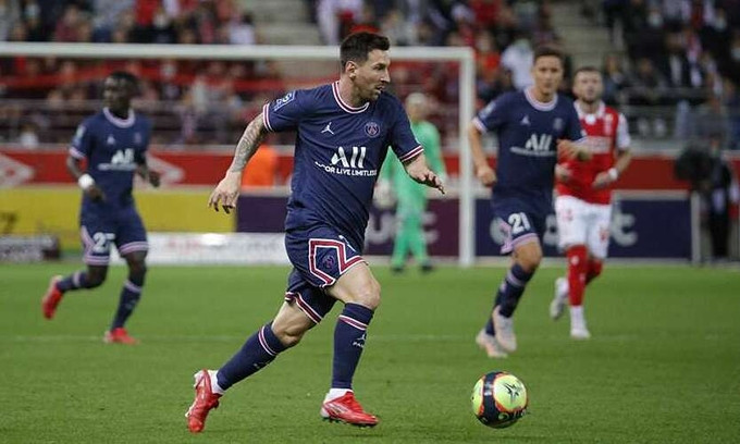 Mbappe lập cú đúp trong trận ra mắt của Messi
