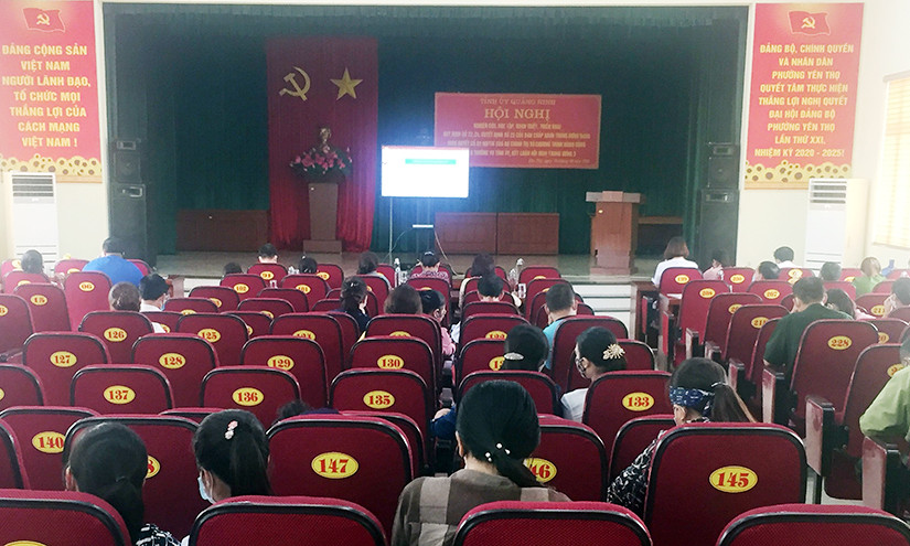 Đông Triều: Tập huấn vận hành hoạt động các cơ sở cách ly tập trung