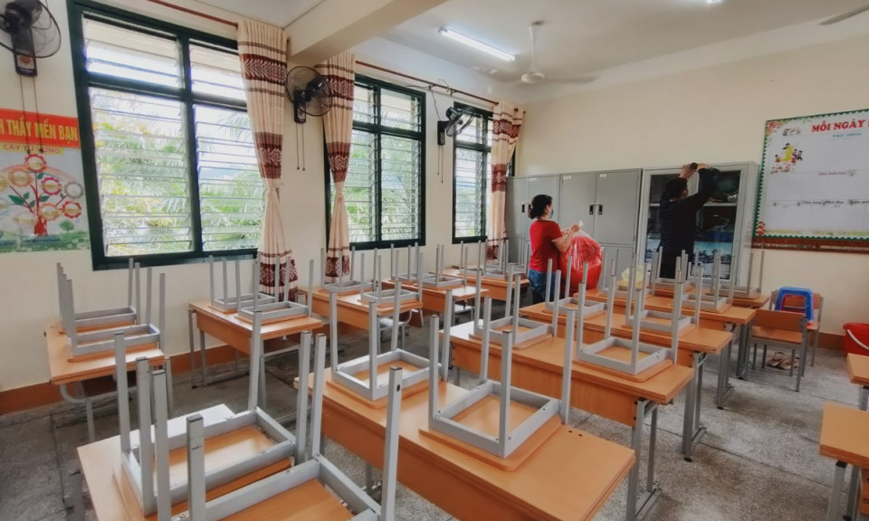 Tiên Yên lập phương án đón học sinh trở lại địa phương học tập