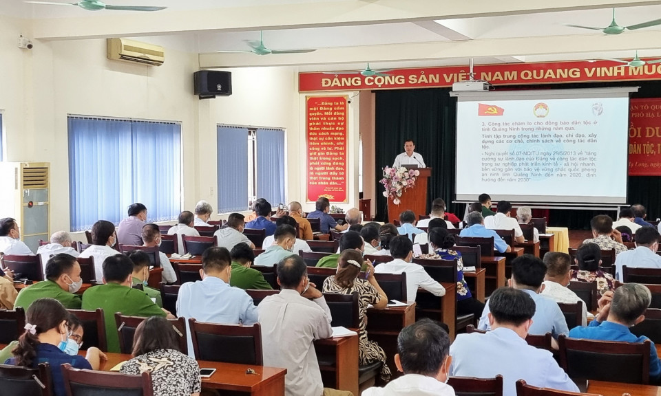 Tập huấn công tác dân tộc, tôn giáo năm 2021