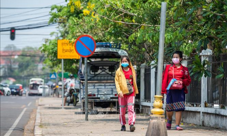 Thủ đô Viêng Chăn áp dụng giới nghiêm để ngăn chặn dịch lây lan