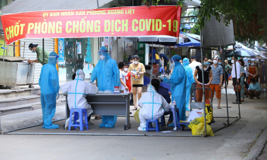 Trưa 31/8, Hà Nội phát hiện thêm 27 ca dương tính mới