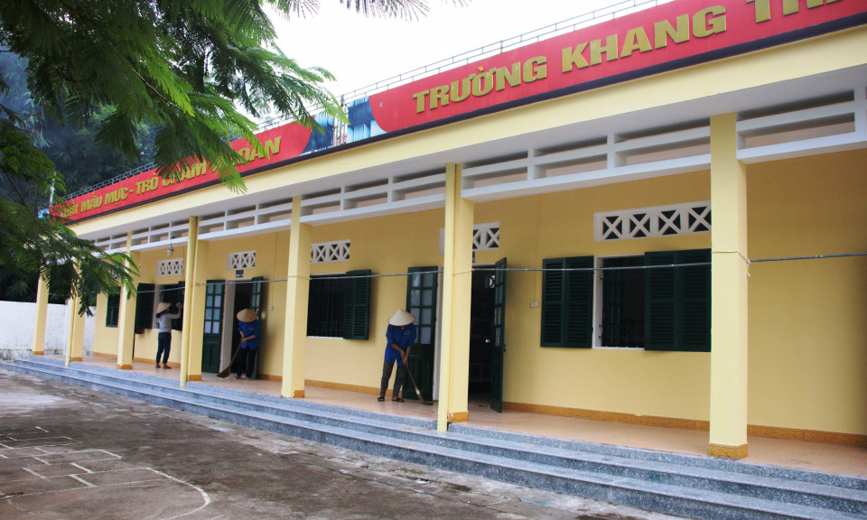 Bình Liêu: Chuẩn hóa cơ sở vật chất 
