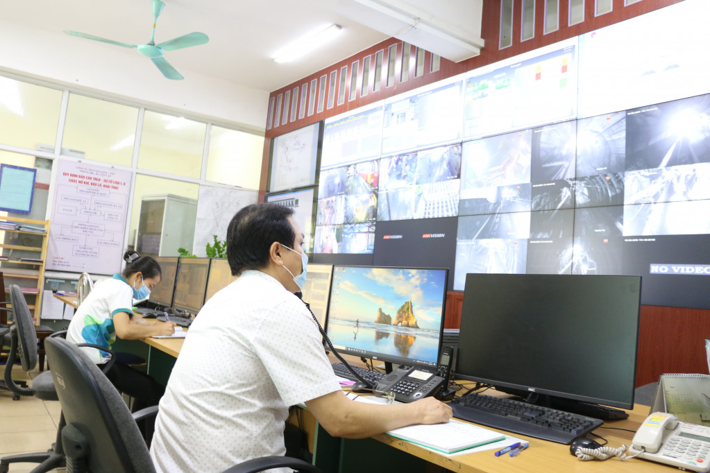 Sau thời gian đưa vào hoạt động, Trung tâm điều hành sản xuất tập trung đang giám sát vận hành hiệu quả.
