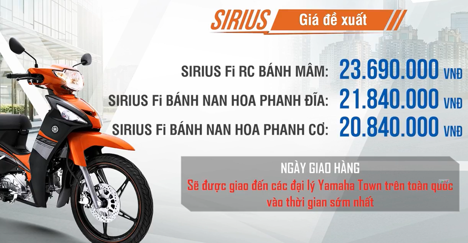 Yamaha Sirius 2021 ra mat tai Viet Nam anh 4
