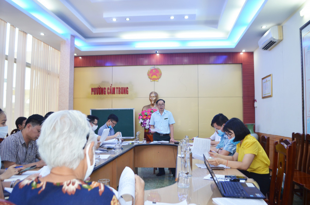 Thanh tra tỉnh tổ chức đối thoại với bà Nguyễn Thị Lan làm rõ các nội dung khiếu nại, kiến nghị, ngày 17/6/2021.