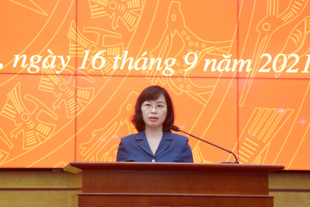 Đồng chí Trịnh Thị Minh Thanh, Phó B