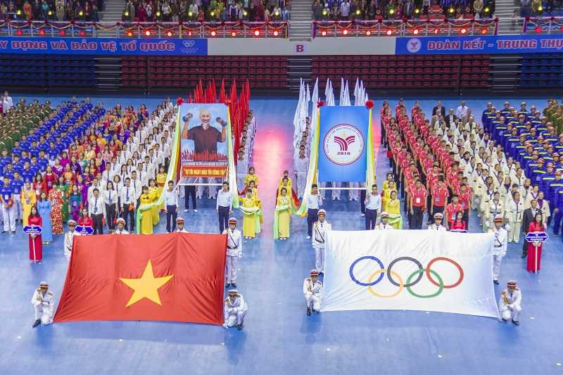 Khai mạc Đại hội Thể dục thể thao tỉnh Quảng Ninh lần thứ VIII năm 2018.
