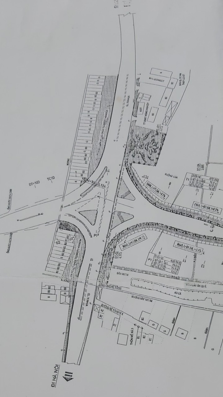 Bản vẽ Công trình Đường nối ngã ba đường tránh Hưng Đạo đến khu đô thị Hồng Phong 
