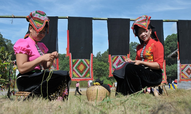 Thai ethnic cultural space at Vietnam National Village for Ethnic Culture and Tourism
