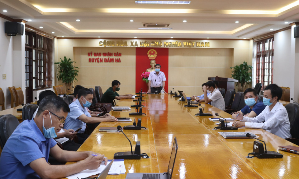 Đầm Hà: Tập huấn cho lực lượng phục vụ cách ly tập trung phòng, chống dịch Covid-19