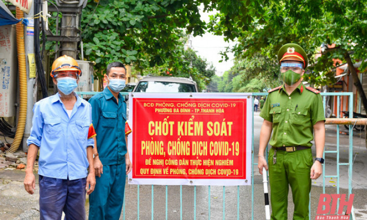 TP Thanh Hóa giãn cách xã hội theo nguyên tắc Chỉ thị 16