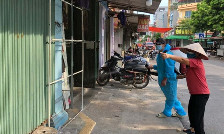 Bắc Ninh giãn cách xã hội toàn bộ thị xã Từ Sơn theo Chỉ thị 15