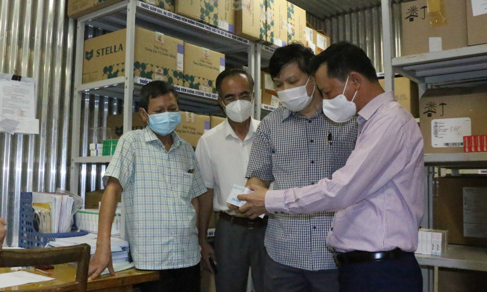 HĐND tỉnh giám sát phương án thu dung điều trị ca mắc Covid-19 tại một số Bệnh viện