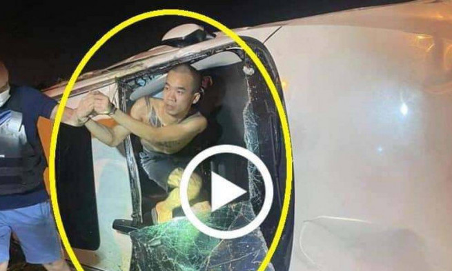 Thanh niên xăm trổ nghi “ngáo đá” lái Mazda CX5  gây tai nạn liên hoàn