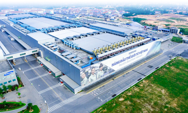 Samsung dự định mở rộng nhà máy tại Việt Nam