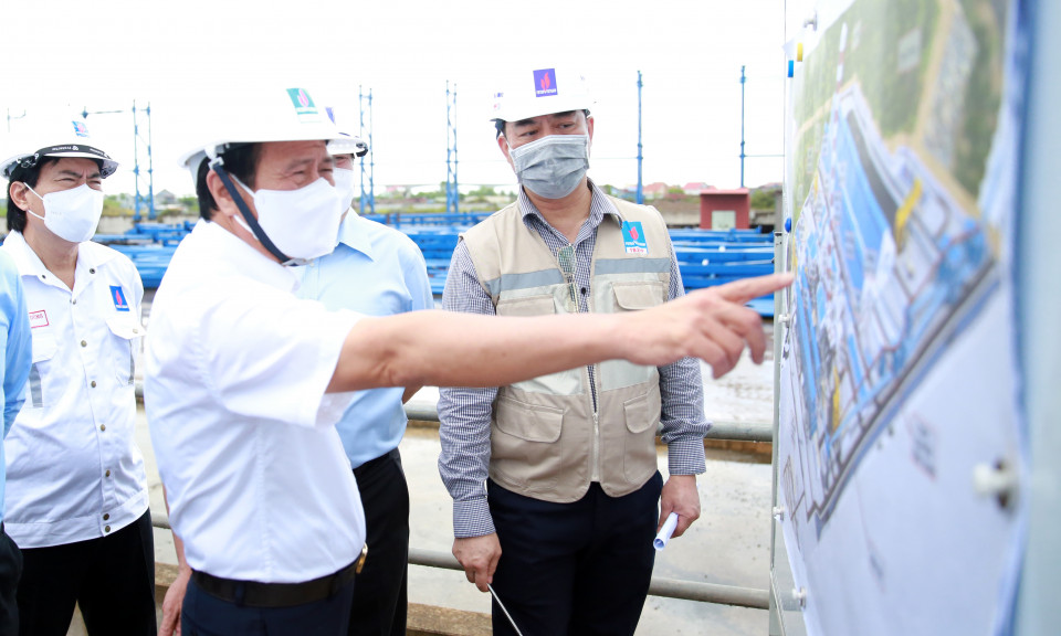 Phó Thủ tướng Lê Văn Thành: Nỗ lực tối đa, quyết tâm hòa lưới quốc gia Nhiệt điện Thái Bình 2 vào ngày 30/4/2022