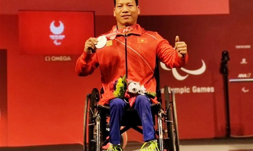 Đoàn thể thao Việt Nam giành 1 HCB, đứng hạng 75 Paralympic 2020
