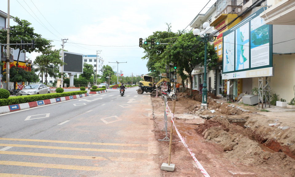  TX Quảng Yên: Tăng tốc nâng cấp đô thị