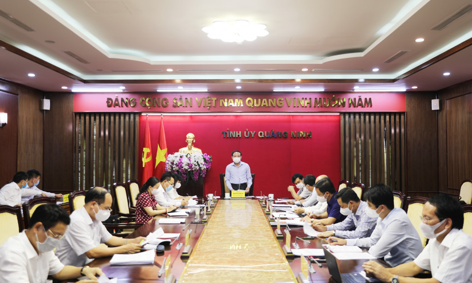 Giao ban Thường trực Tỉnh ủy