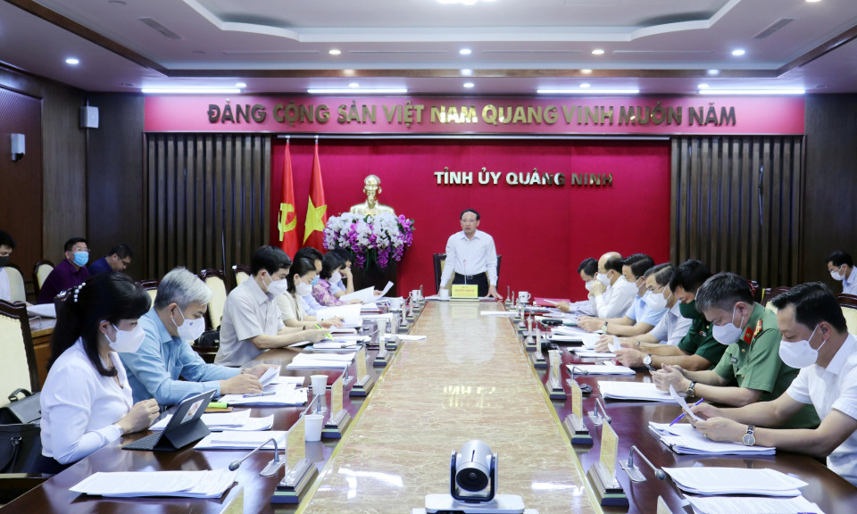 Hội nghị Ban Thường vụ Tỉnh ủy