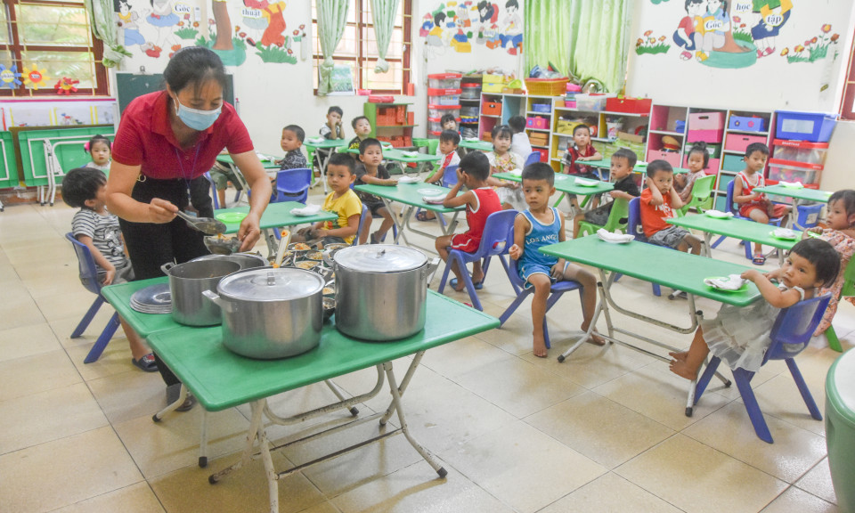 Đảm bảo VSATTP trong trường học