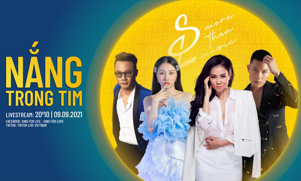 "Sing for life, Sing for love - Hát để sẻ chia" tập 4: Thu Minh, Hoàng Bách, Anh Tú và Orange mang "Nắng trong tim"