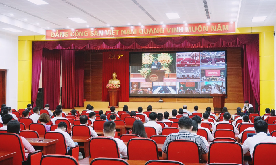 Học viện Chính trị Quốc gia Hồ Chí Minh khai giảng năm học 2021-2022