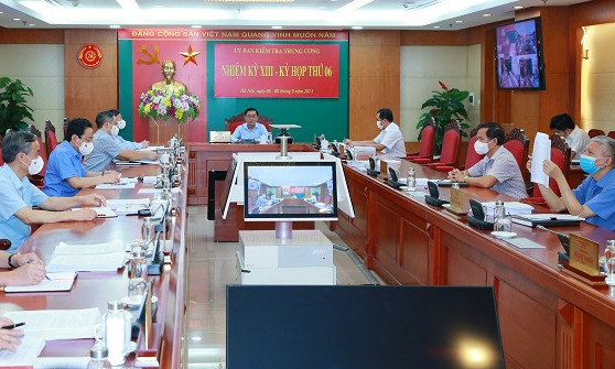 Thông báo kết luận của Ủy ban Kiểm tra Trung ương kỳ họp thứ sáu