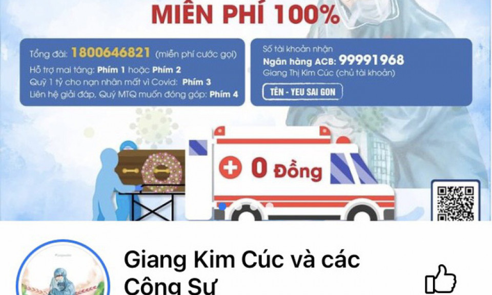 Chủ fanpage "Giang Kim Cúc và các Cộng Sự" bị phạt 10 triệu đồng