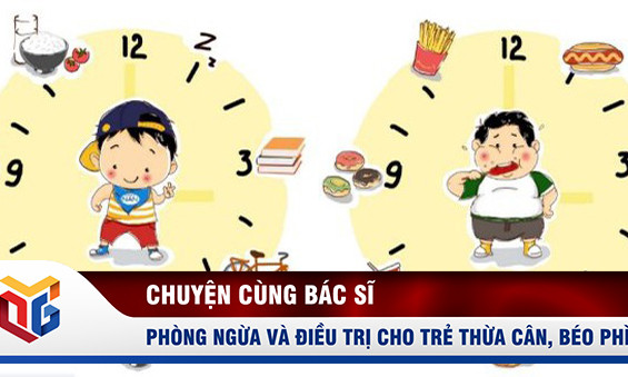 Phòng ngừa và điều trị cho trẻ thừa cân, béo phì