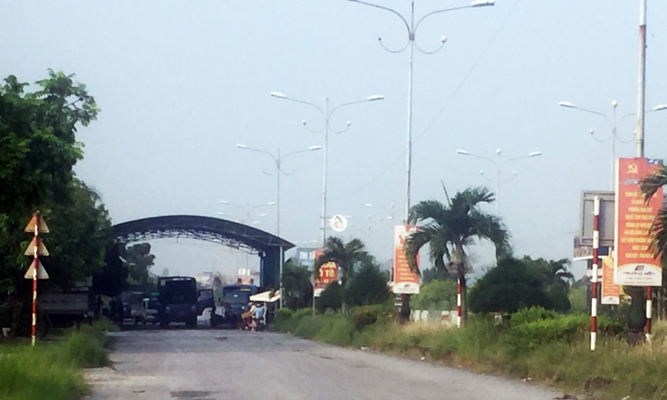 Đông Triều: Từ 6h ngày 13/9, phương tiện vận chuyển hàng hóa được qua 2 chốt cầu Triều và cầu Đá Vách