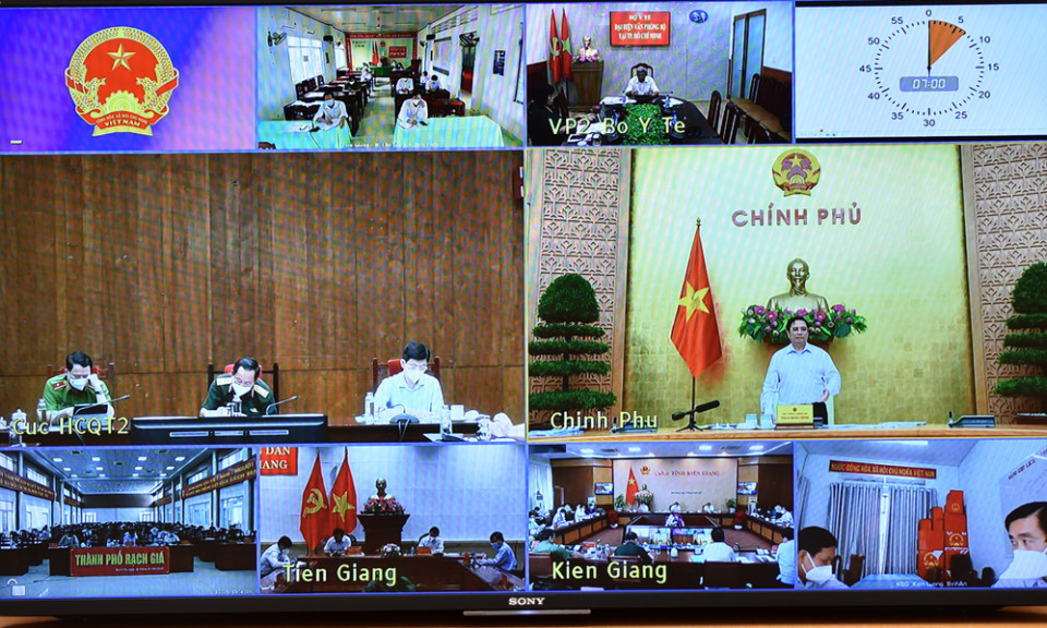 Thủ tướng chấn chỉnh công tác phòng chống dịch tại Kiên Giang, Tiền Giang