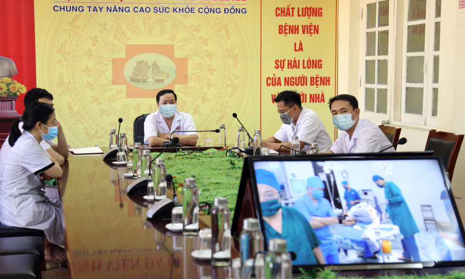 Hội chẩn, tư vấn từ xa cứu bệnh nhân vượt qua nguy kịch