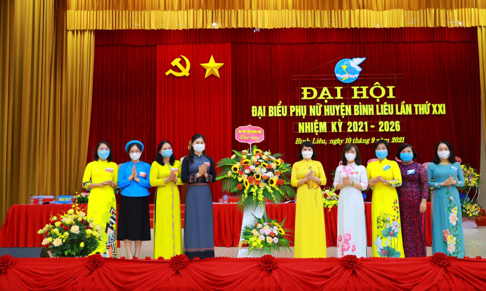 Hội LHPN tỉnh: Hoàn thành Đại hội đại biểu phụ nữ cấp huyện nhiệm kỳ 2021-2026