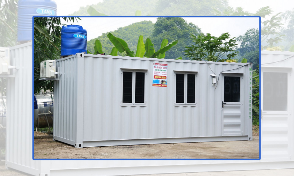 "Ngôi nhà container" trên Quốc lộ 4B