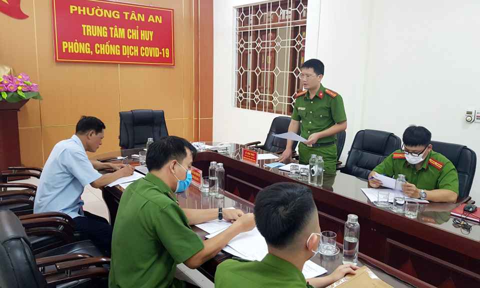 Kiểm tra liên ngành về PCCC trên địa bàn TX Quảng Yên
