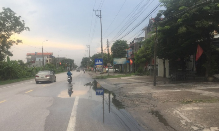 Đầu tư hệ thống thoát nước hai bên QL18 đoạn qua phường Yên Thọ 