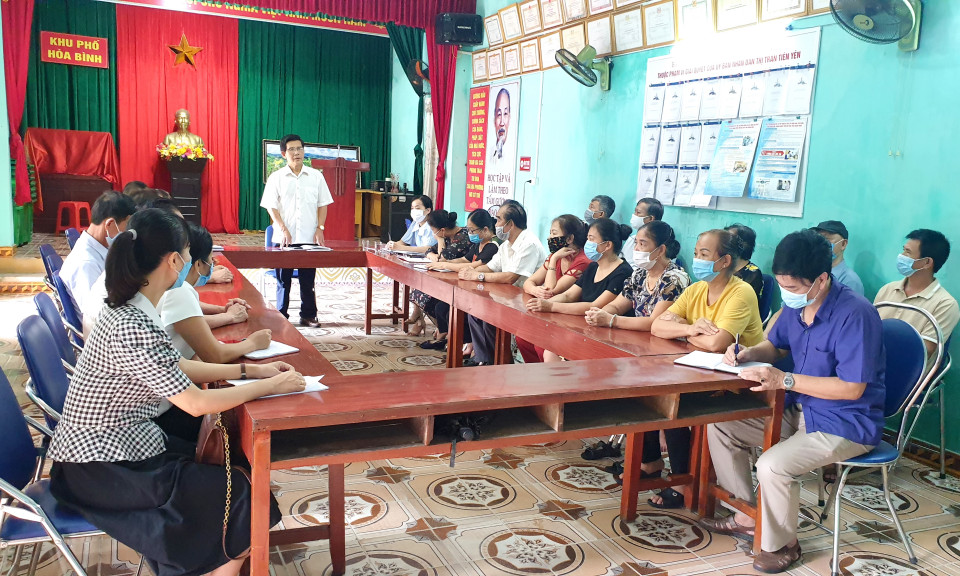 Tiên Yên: Xây dựng tổ chức cơ sở đảng vững mạnh