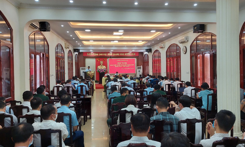 Hội nghị Ban Chấp hành Đảng bộ TP Móng Cái lần thứ 9