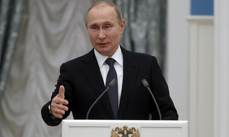 Tổng thống Putin cảm ơn người dân sau chiến thắng của đảng cầm quyền