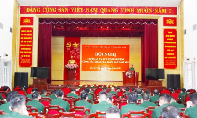 Đảng ủy BĐBP tỉnh: Tập huấn công tác kiểm tra, giám sát, thi hành kỷ luật Đảng 